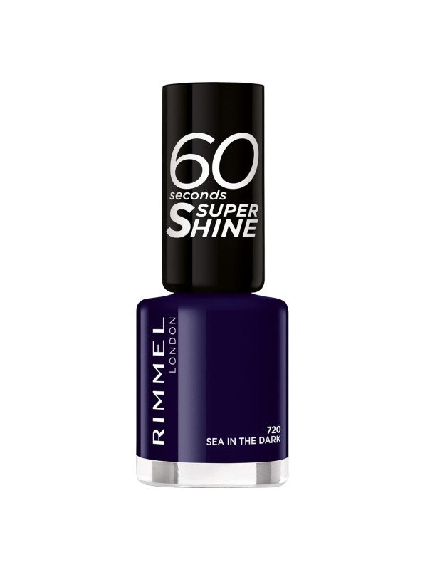 Rimmel 60 Seconds Nail Polish 720 Sea In The Dark 8ml