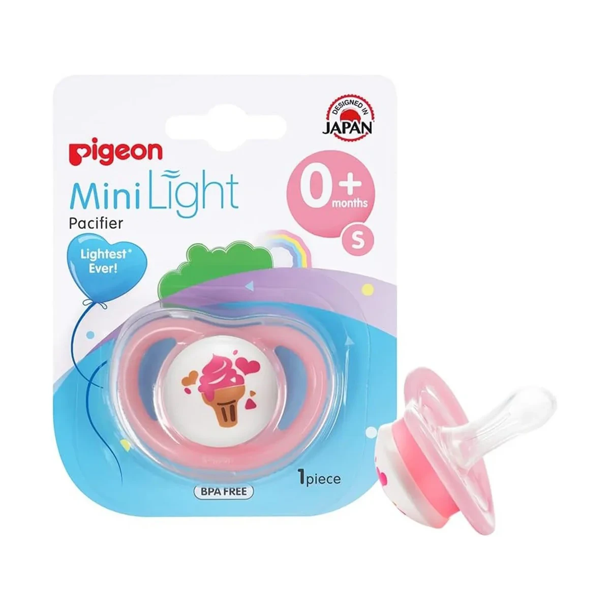 Pigeon Mini Light Pacifier Small Girl