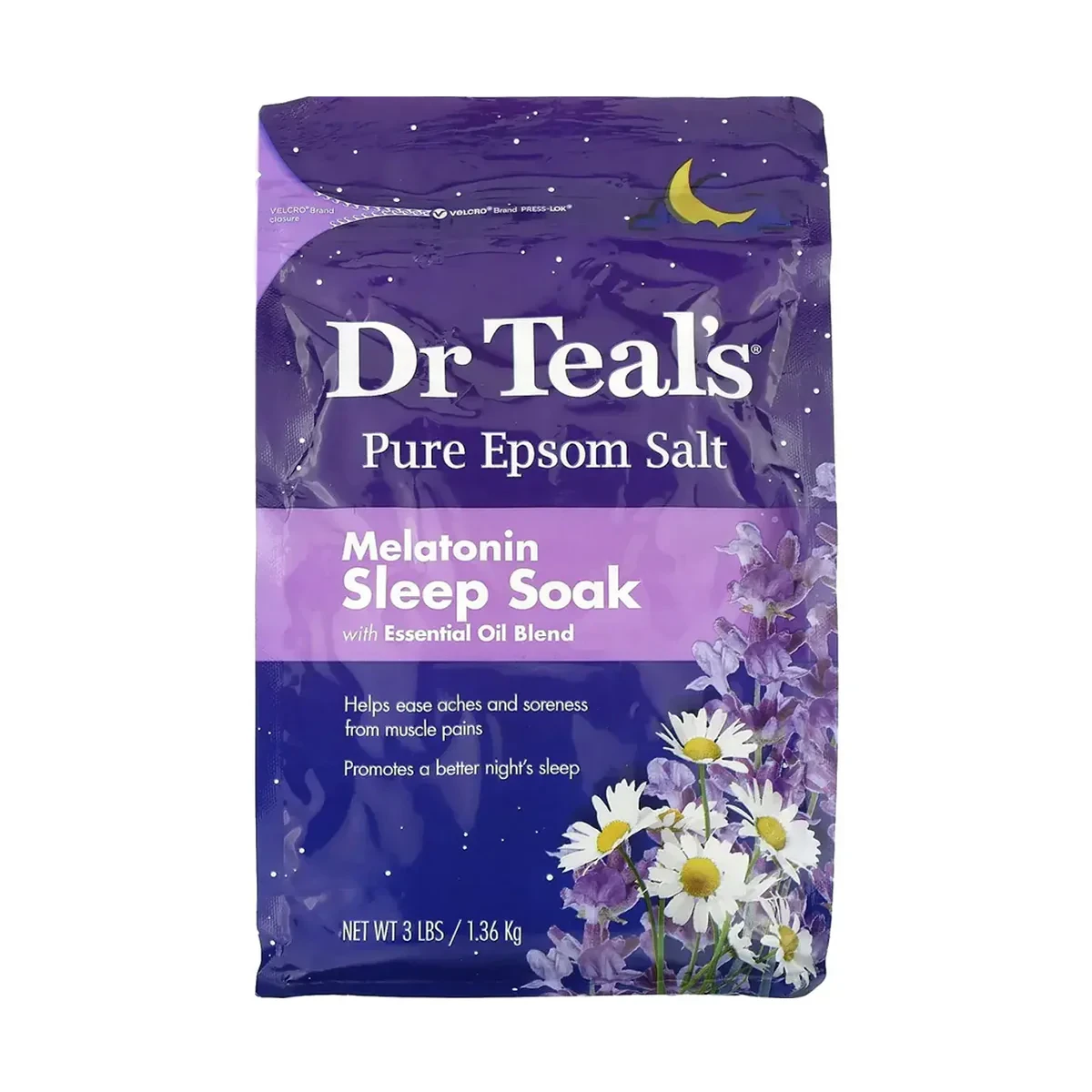Dr Teals Pure Epsom Salt Sleep Soak 1.36kg