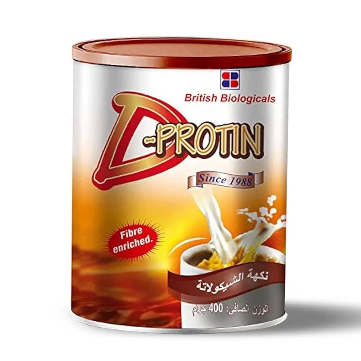British Biologicals D Protin Powder Chocolate 400g