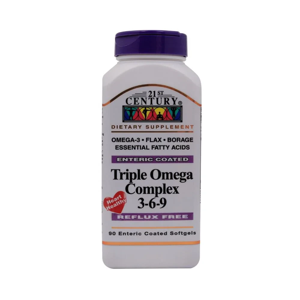 21st Century Triple Omega Complex 90 Softgels