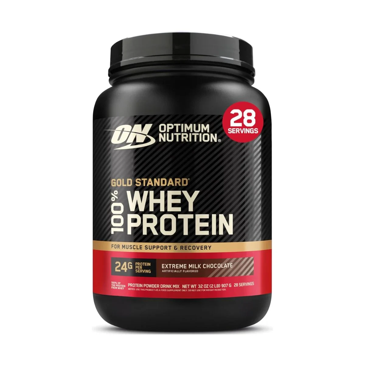 Optimum Nutrition Gold Standard 100% Whey Protein Extreme Milk Chocolate 899g