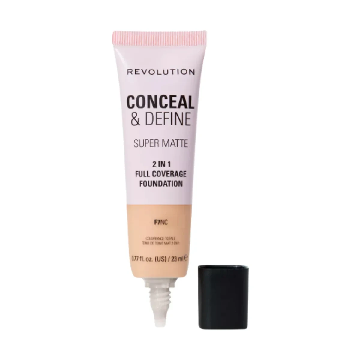 Revolution Makeup Conceal & Define Full Coverage Foundation F7NC 23ml