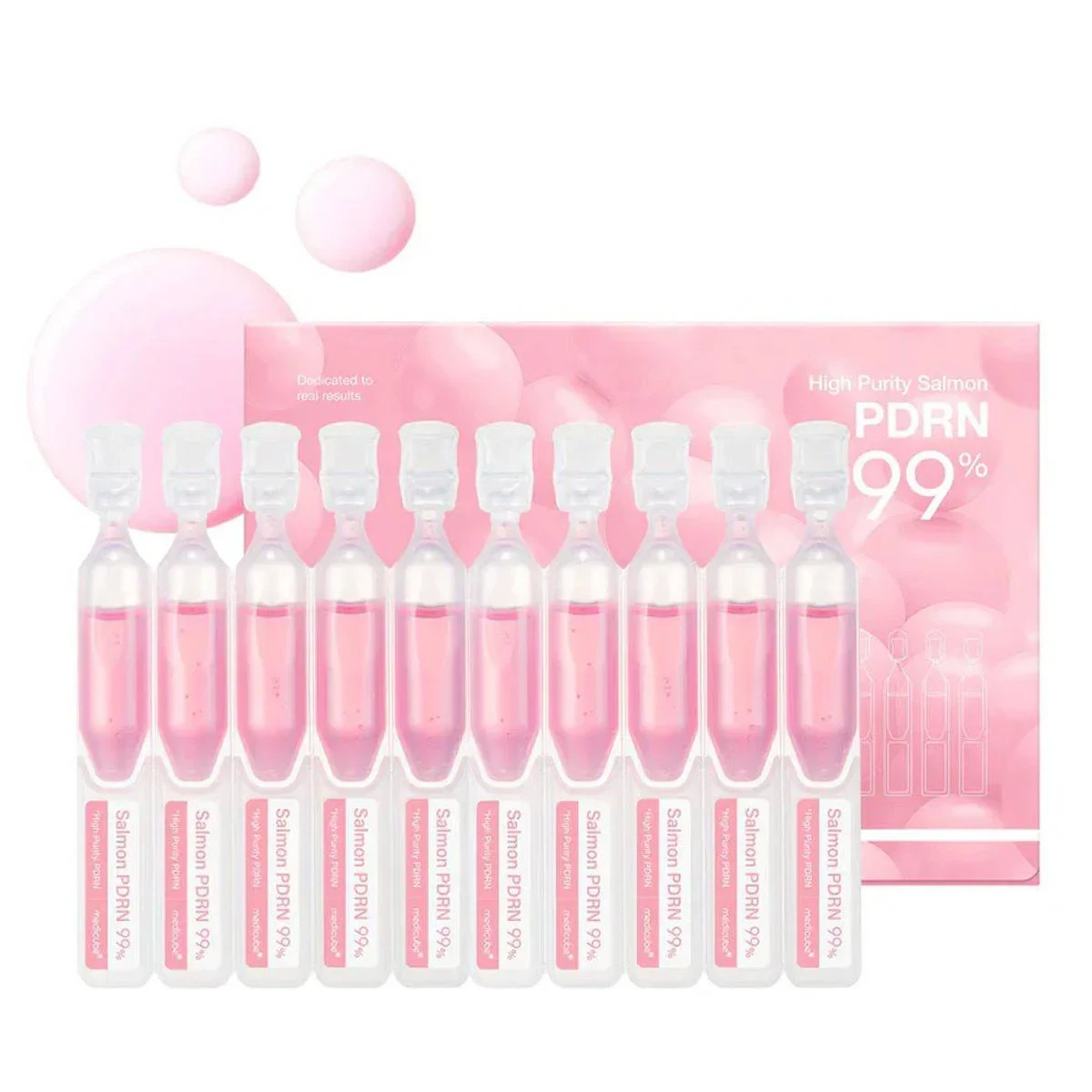 Medicube PDRN Pink One Day Serum 1.5ml x 10 Ampoules