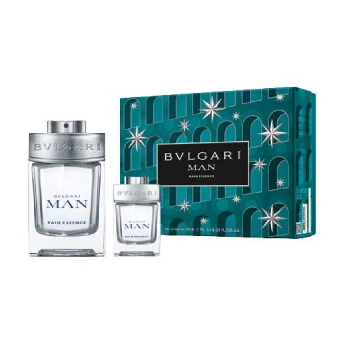 Bvlgari Man Rain Essence (M) Set EDP 100ml + EDP 15ml