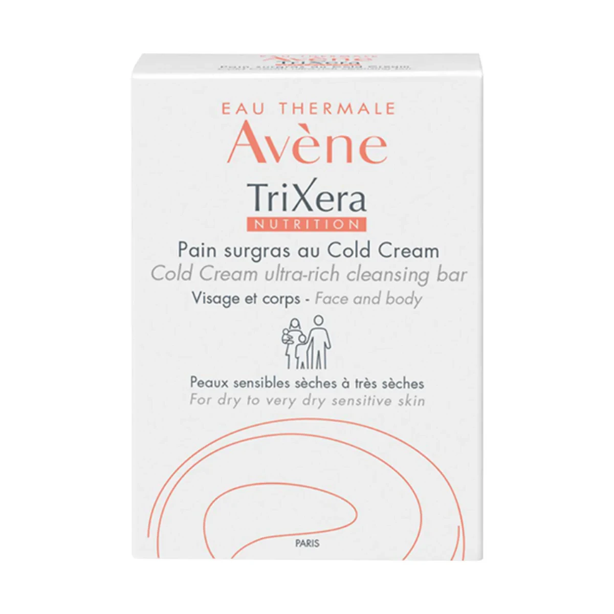 Avene Trixera Nutrition Cold Cream Bar 100g