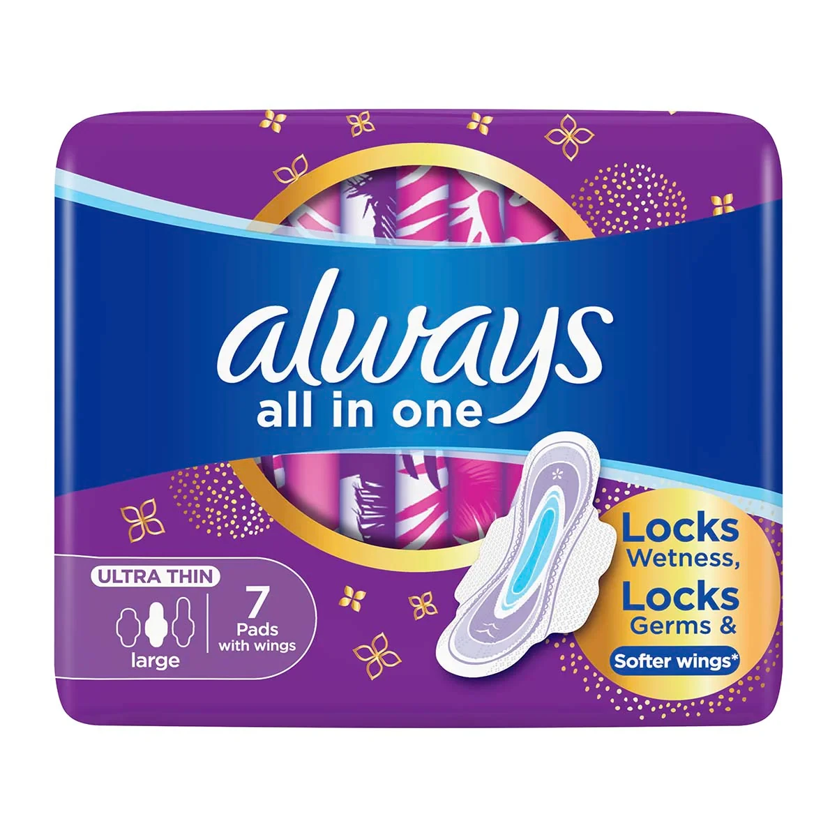 Always All In One Ultra Thin 7 Count
