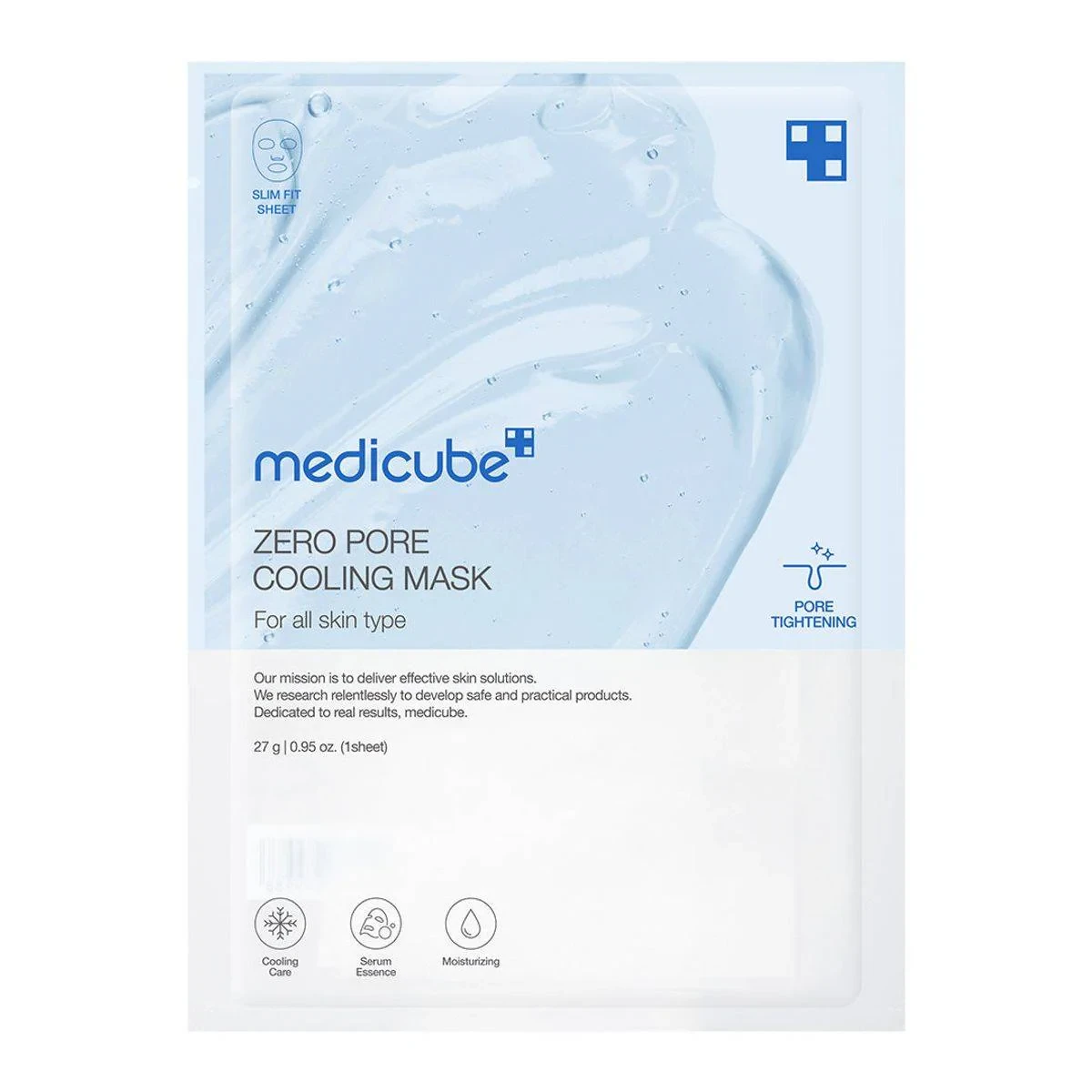 Medicube Zero Pore Cooling Mask 27g