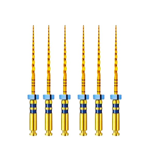 TC-Files Heat Activation Gold Engine Use NiTi 6% #30 - 25 mm