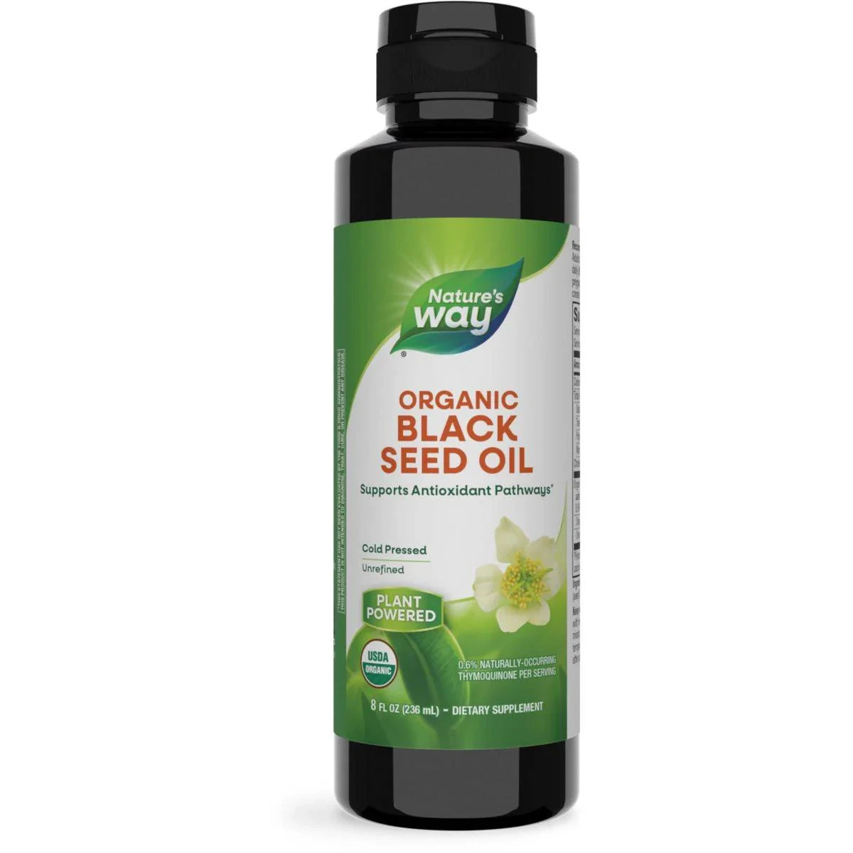 Natures Way Organic Black Seed Oil 236ml
