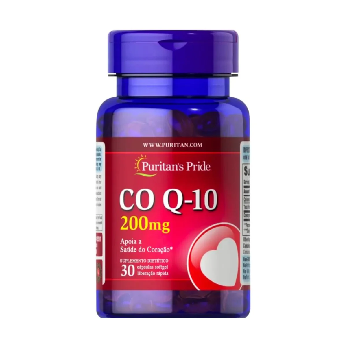 Puritans Pride Q-Sorb CoQ10 200mg 30 Softgels