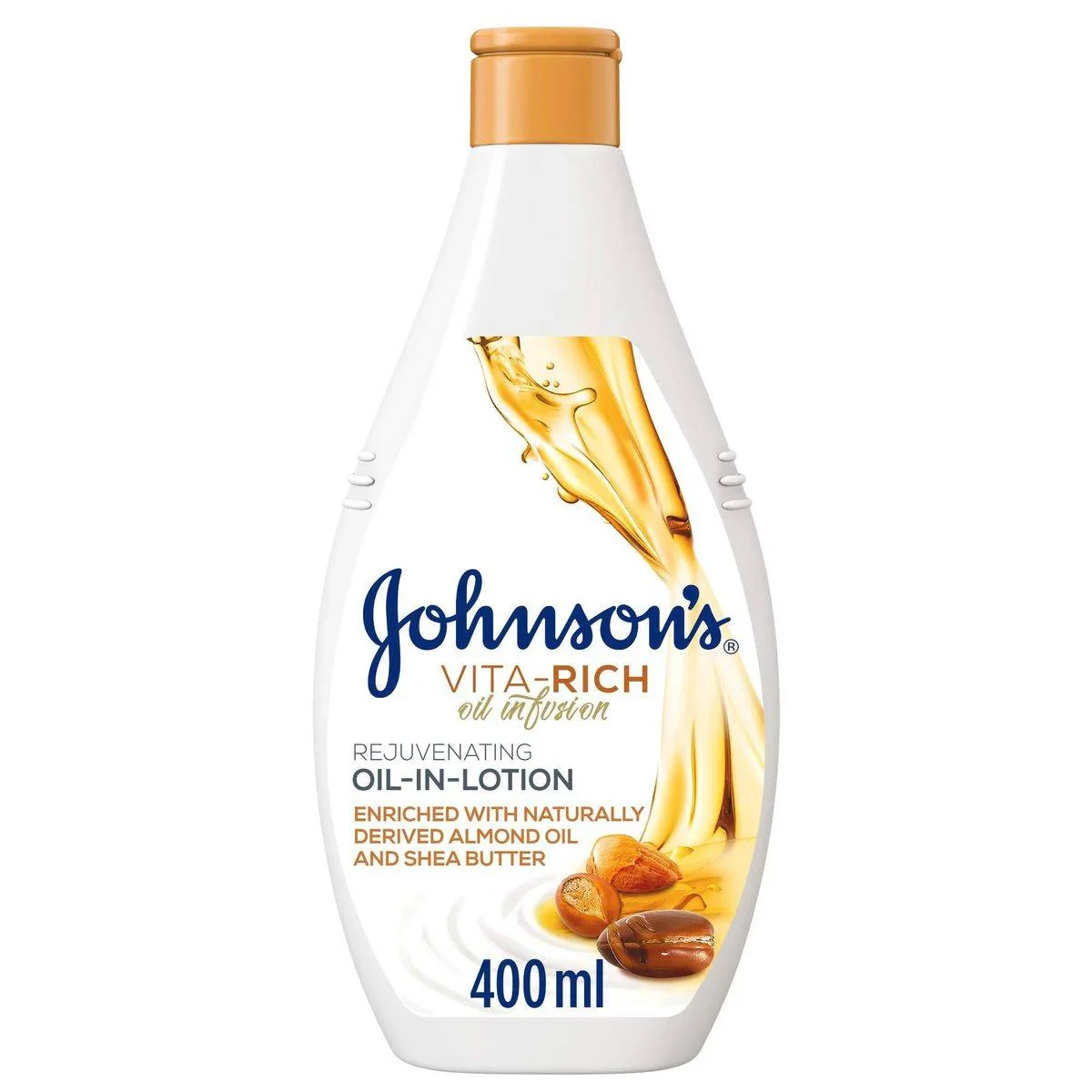 Johnsons Vita Rich Body Lotion Rejuvenating Oil Infusion 400ml