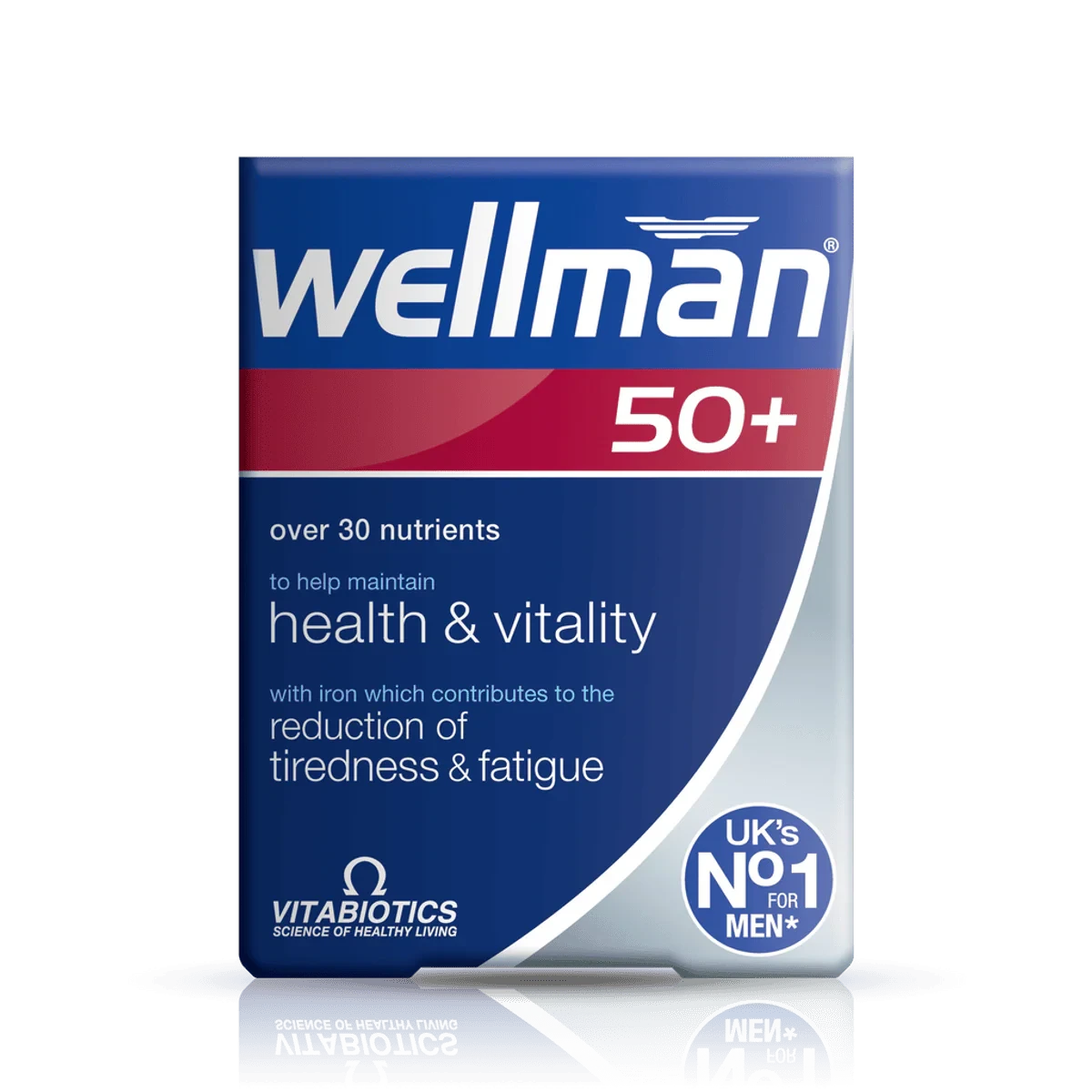 Vitabiotics Wellman 50+ 30 Tablets