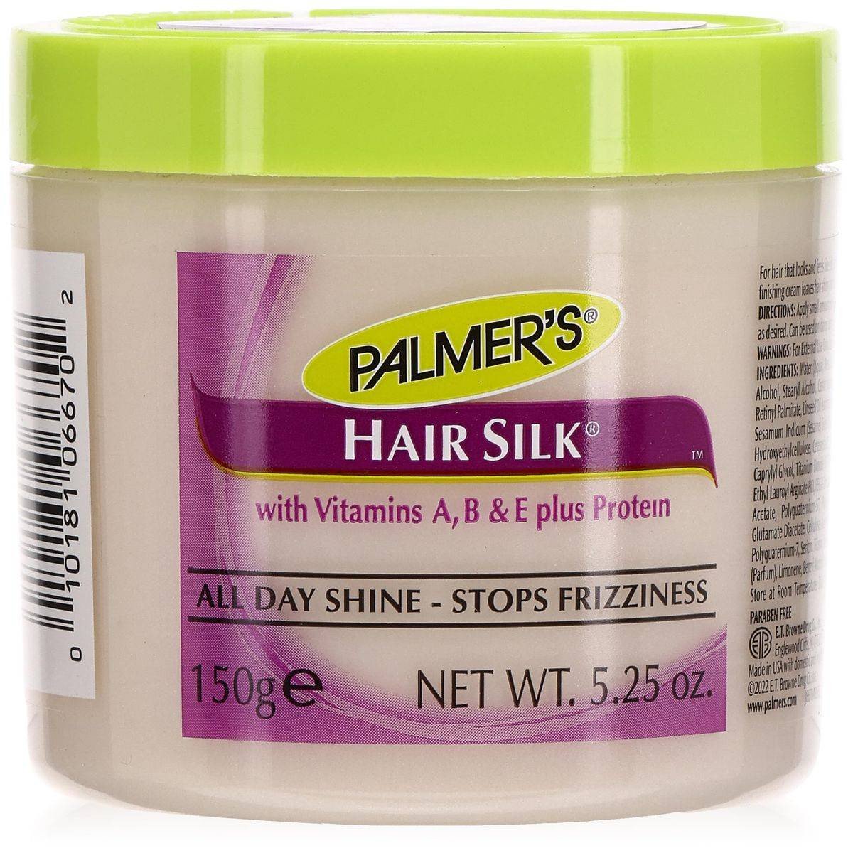 Palmers Hair Silk Stops Frizziness Hair Cream 150g