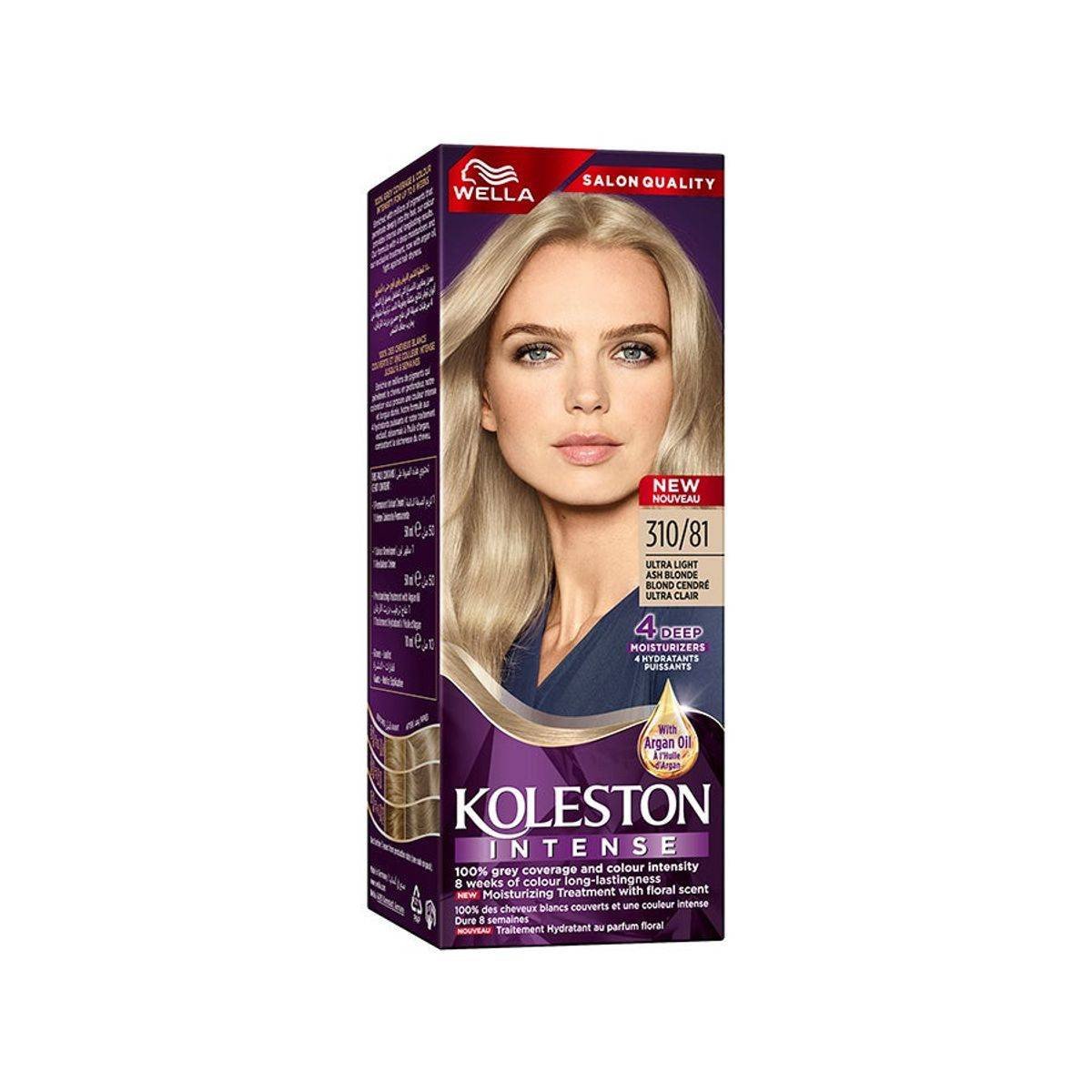 Wella Koleston Intense Hair Color 310/81 Ultra Light Ash Blonde
