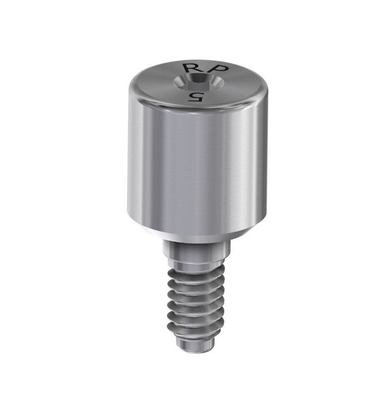 MetAlive Healing Abutment Compatible With Zimmer Internal Hex RP/4.5 - 5 mm