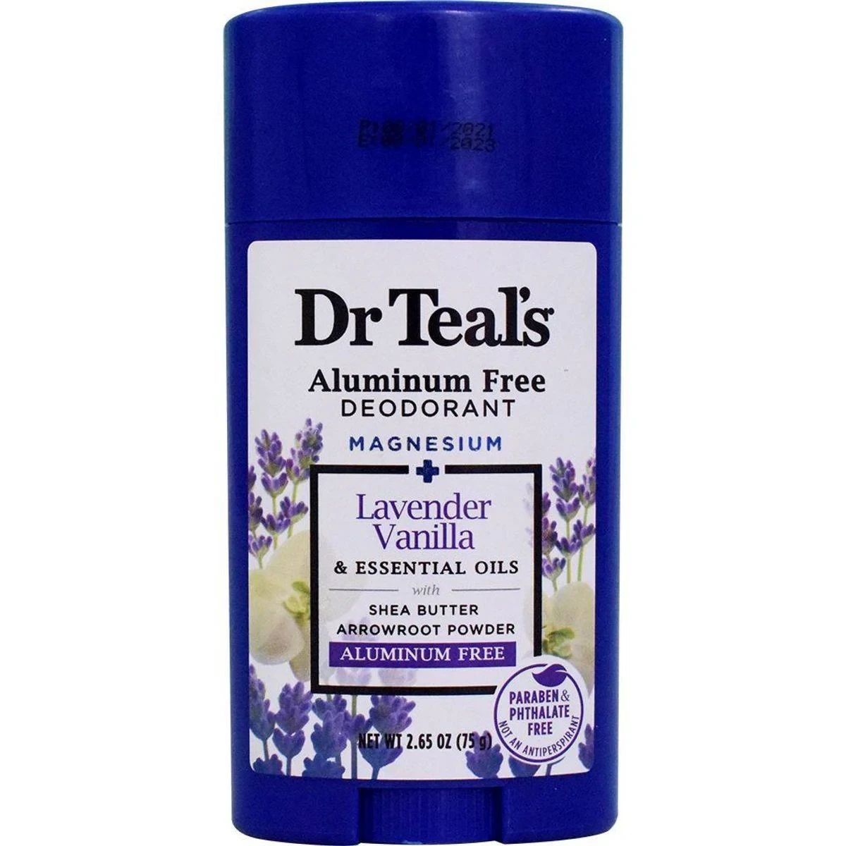 Dr Teals Aluminum Free Deodorant Stick Lavender Vanilla 75g