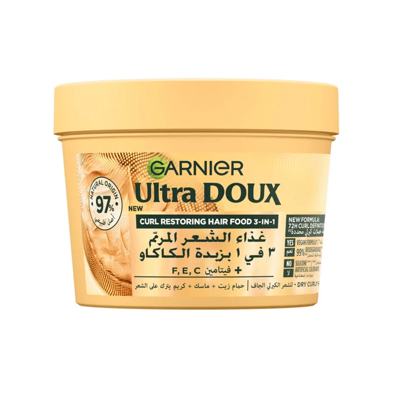 Garnier Ultra Doux Hair Food Cocoa Mask 390ml