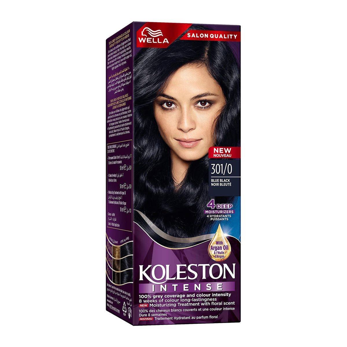 Wella Koleston Intense Hair Color 301/0 Blue Black
