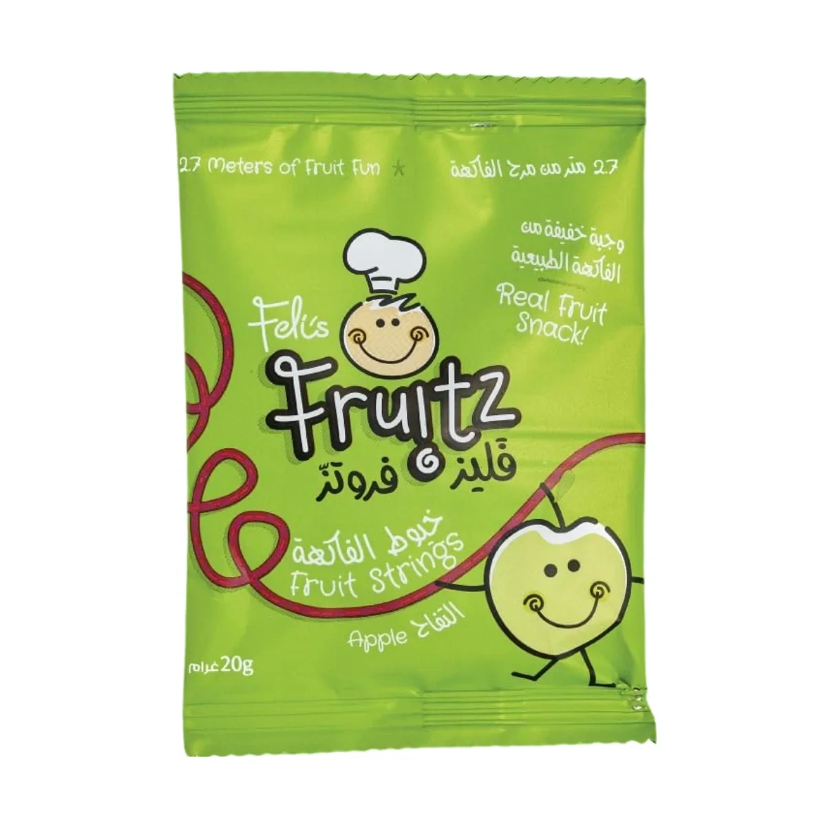 Felis Fruitz Fruit Strings Apple 20g 5 Packs