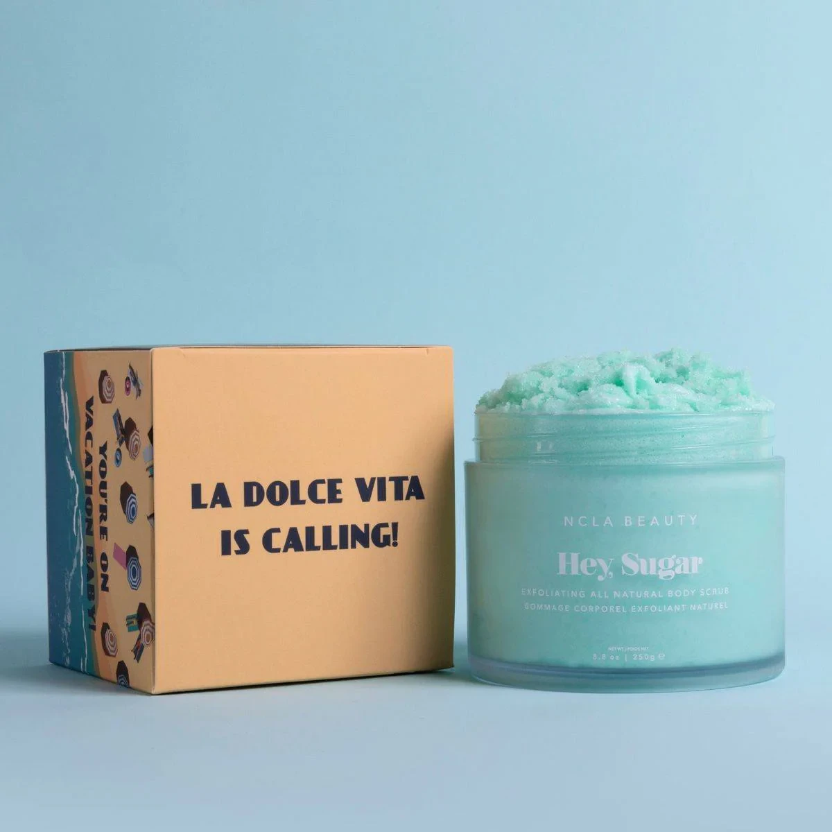 NCLA Beauty Hey Sugar Body Scrub Amalfi Coast 250ml