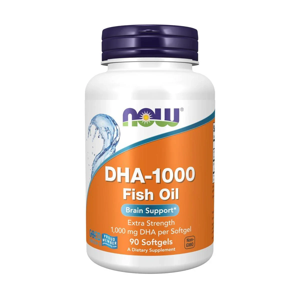 Now DHA 1000mg Brain Support 90 Softgels