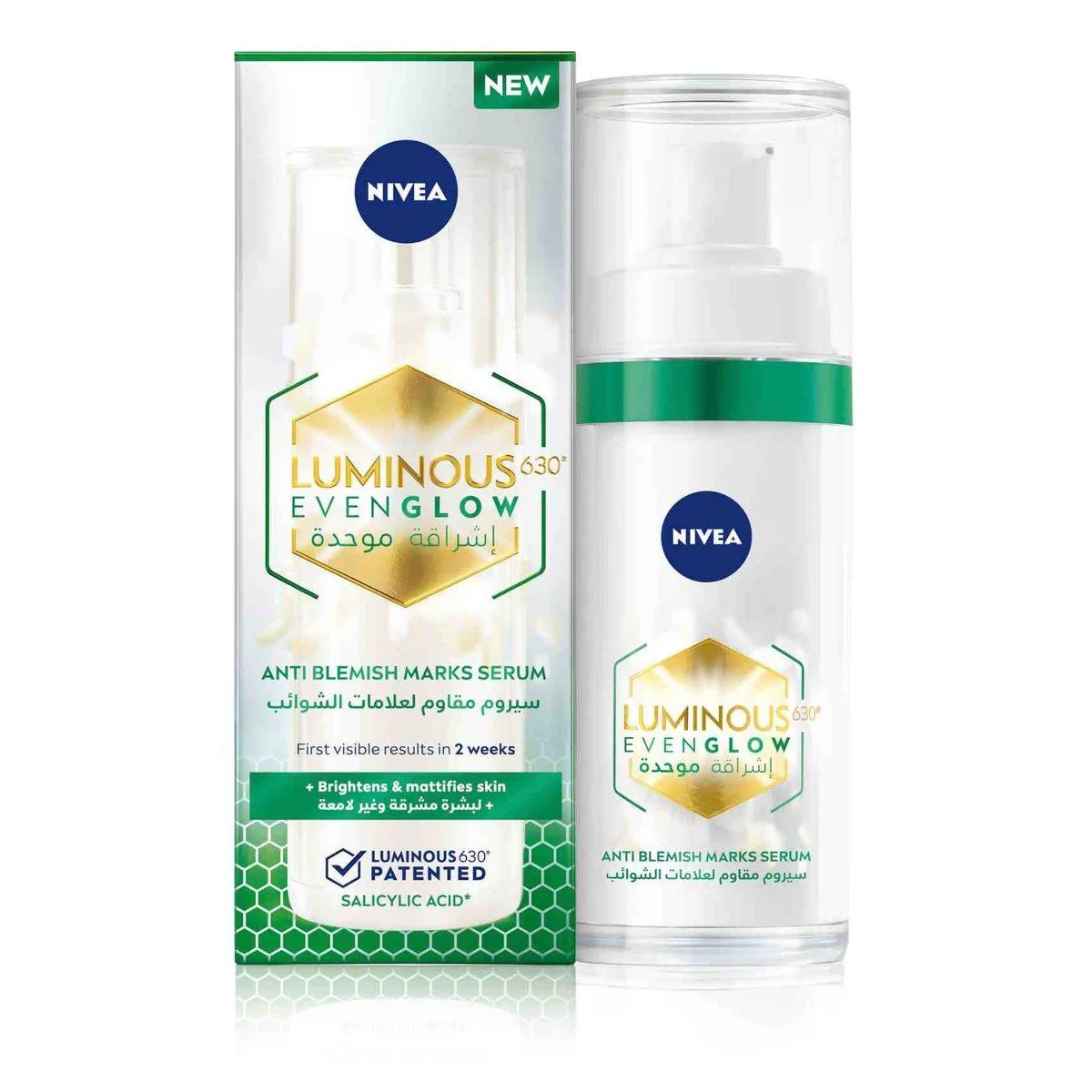 Nivea Face Luminous 630 Even Glow Serum Anti Blemish 30ml