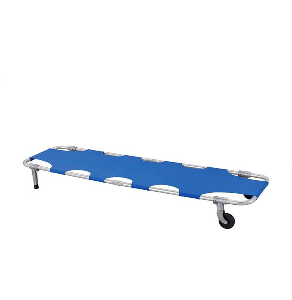 نقالة زرقاء بكفرات