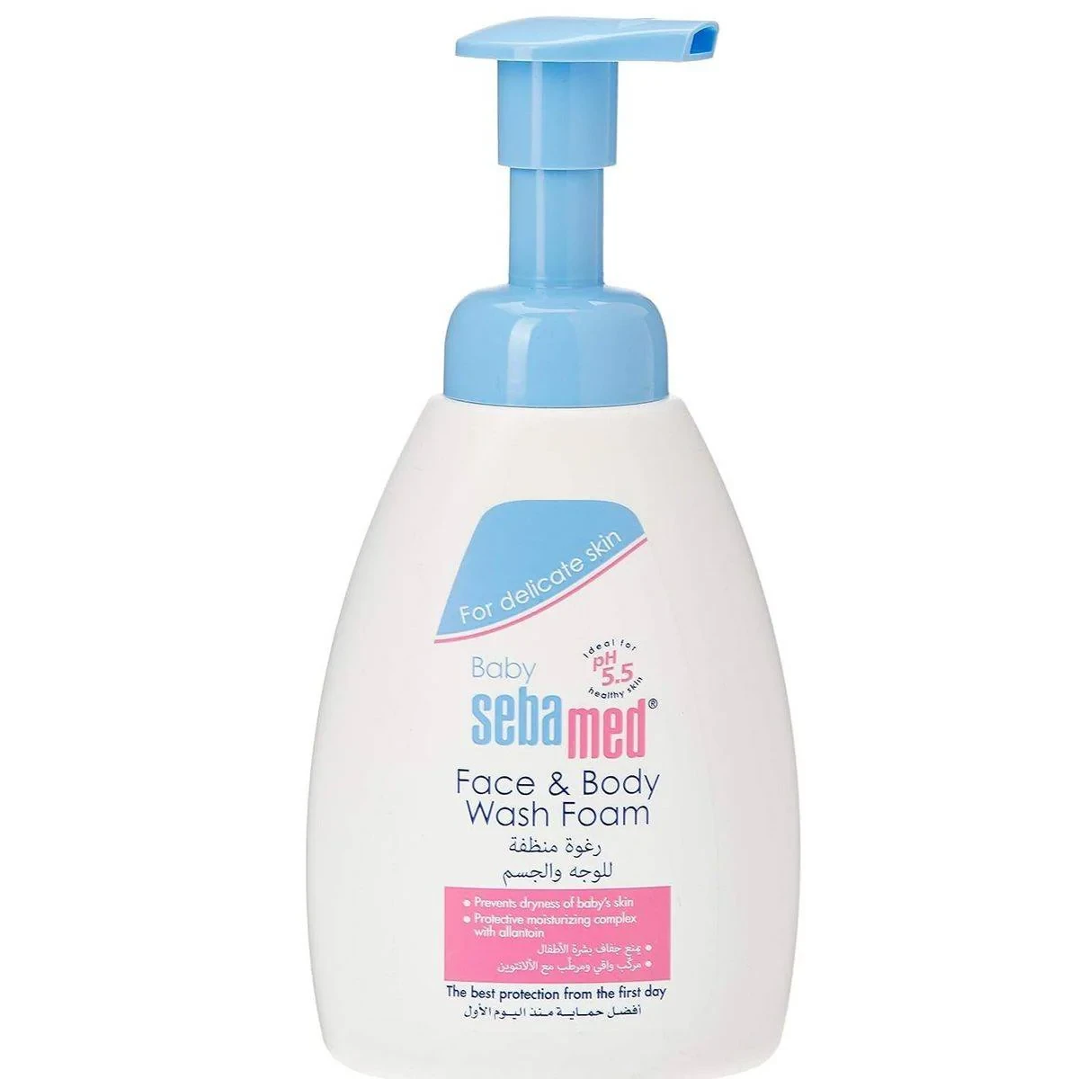 Sebamed Baby Face & Body Wash Foam 400ml