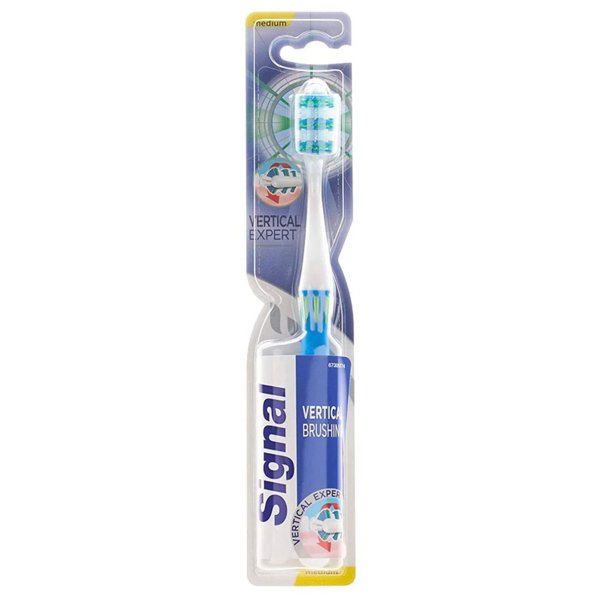 Signal Toothbrush Medium Vertical Expert 1 Piece