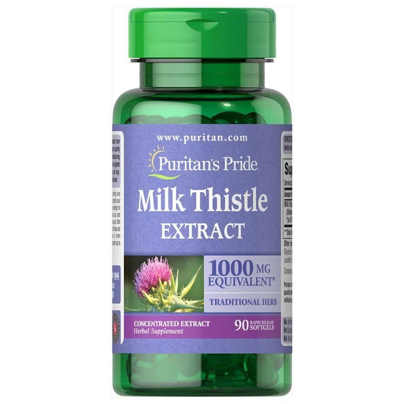 Puritans Pride Milk Thistle 1000mg 90 Softgels
