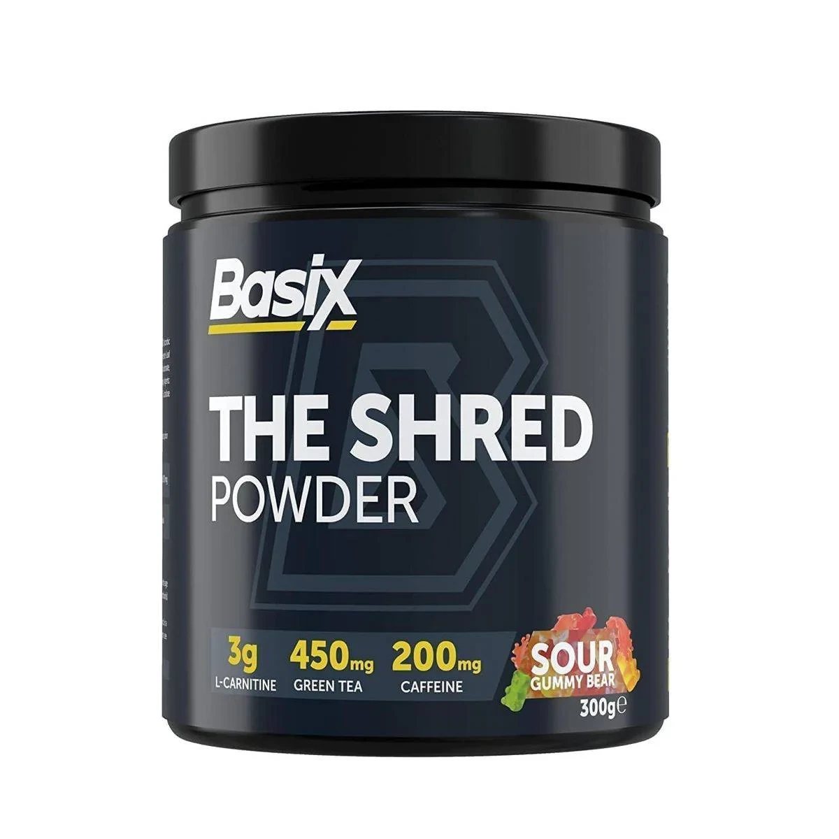 Basix The Shred Sour Gummy Bear 300g