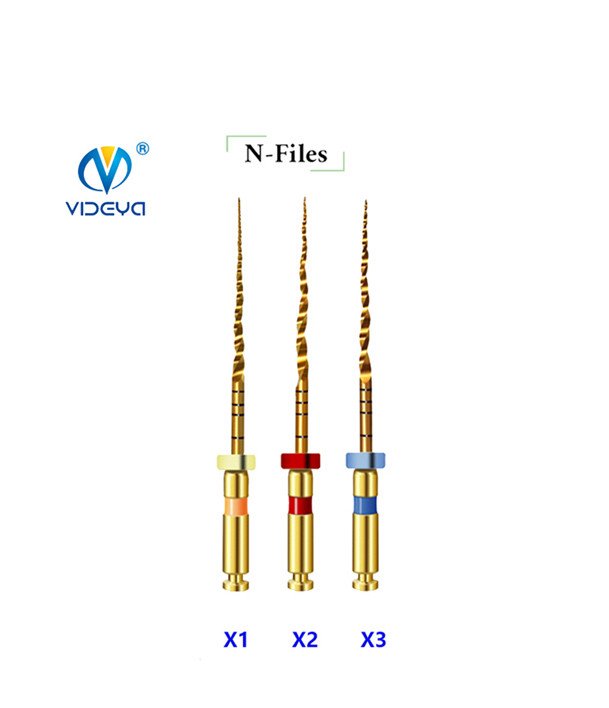 N-Files Heat Activation Gold Engine Use NiTi Next X1-X3 - 25 mm