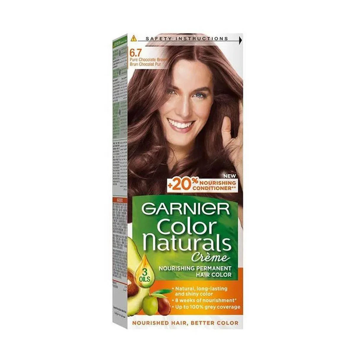 Garnier Color Naturals 6.7 Pure Chocolate Brown