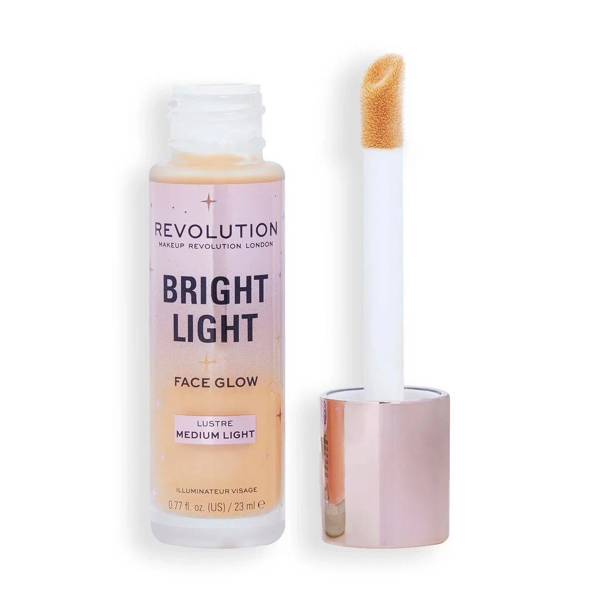 Revolution Makeup Bright Light Face Glow Lustre Medium Light 23ml