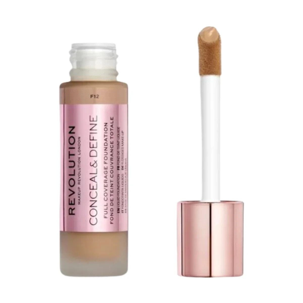 Revolution Makeup Conceal & Define Foundation F12 23ml