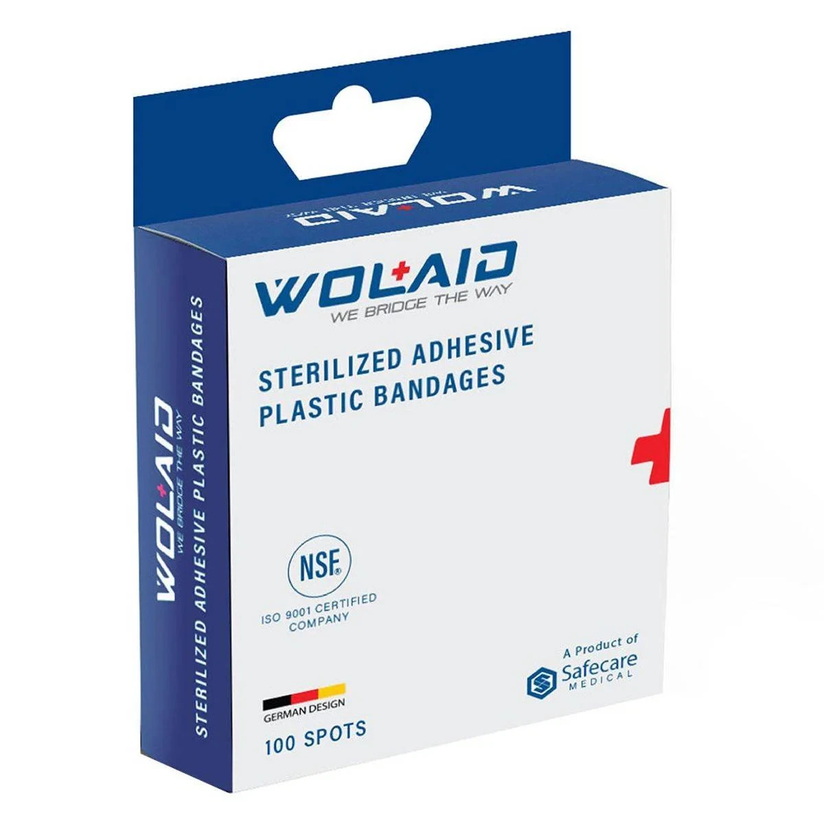 Wolaid Sterilized Adhesive Plastic Bandages 100 Spots