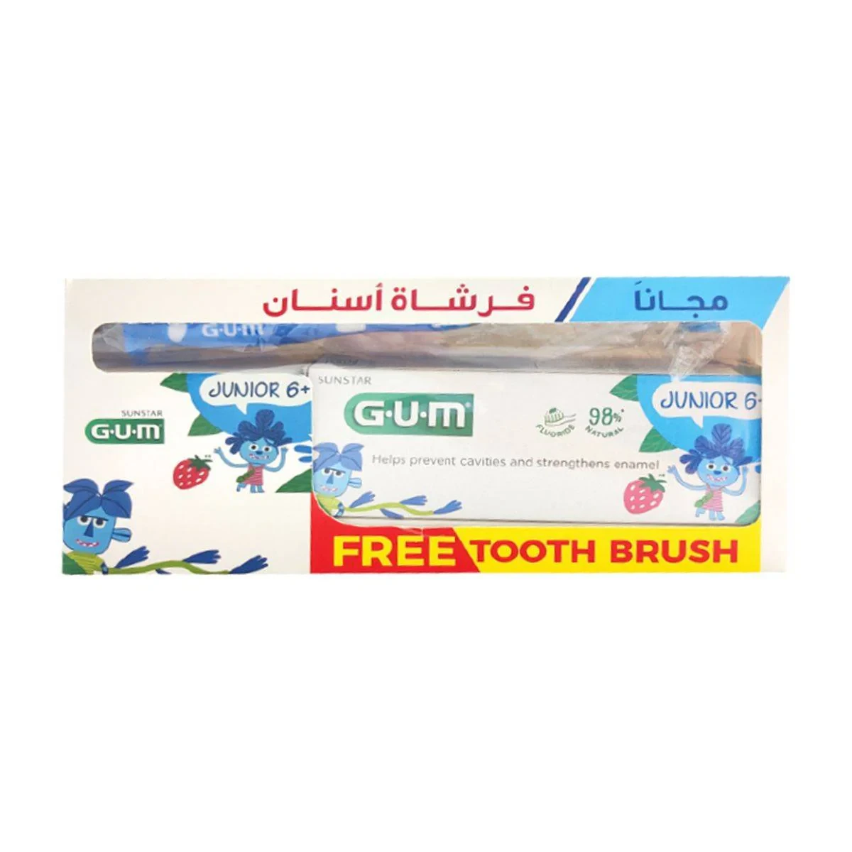 Gum Junior (6+ Years) Toothpaste Strawberry 50ml