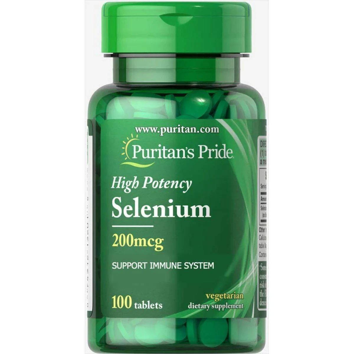 Puritans Pride Selenium 200mcg 100 Softgels