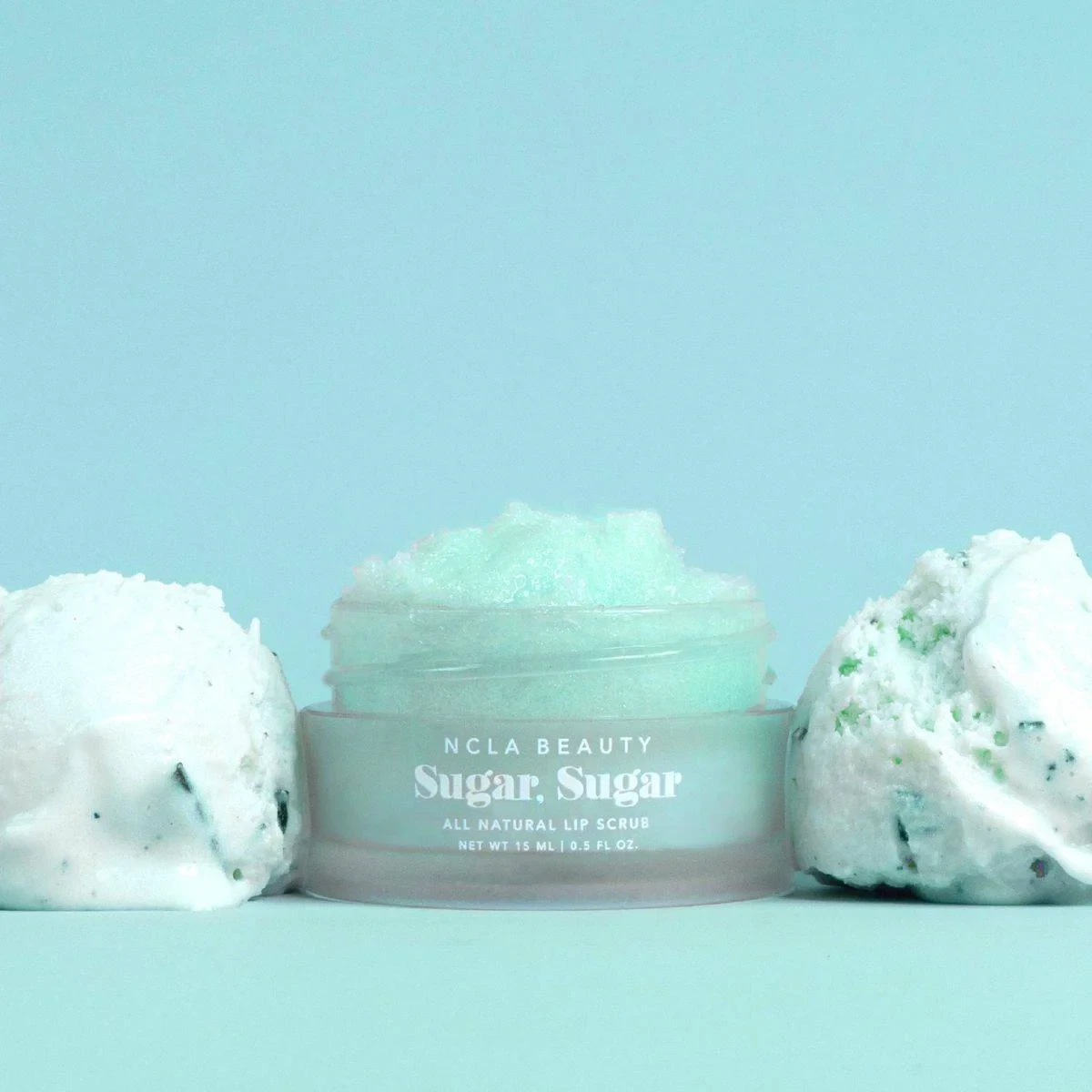 NCLA Beauty Sugar Sugar Lip Scrub Mint Gelato 15ml