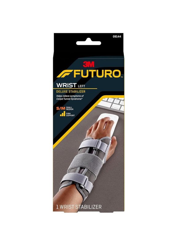 Futuro Deluxe Wrist Stabilizer Left Hand Small/Medium