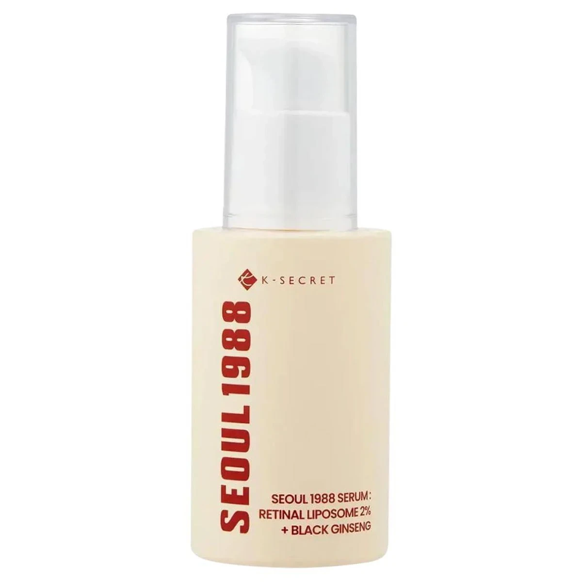 K-Secret Seoul 1988 Serum : Retinal Liposome 2% + Black Ginseng 30ml