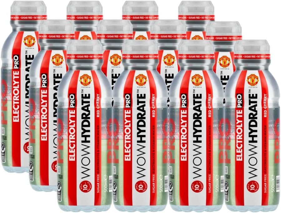 WOW Hydrate Electrolyte Pro Red Cherry 500ml