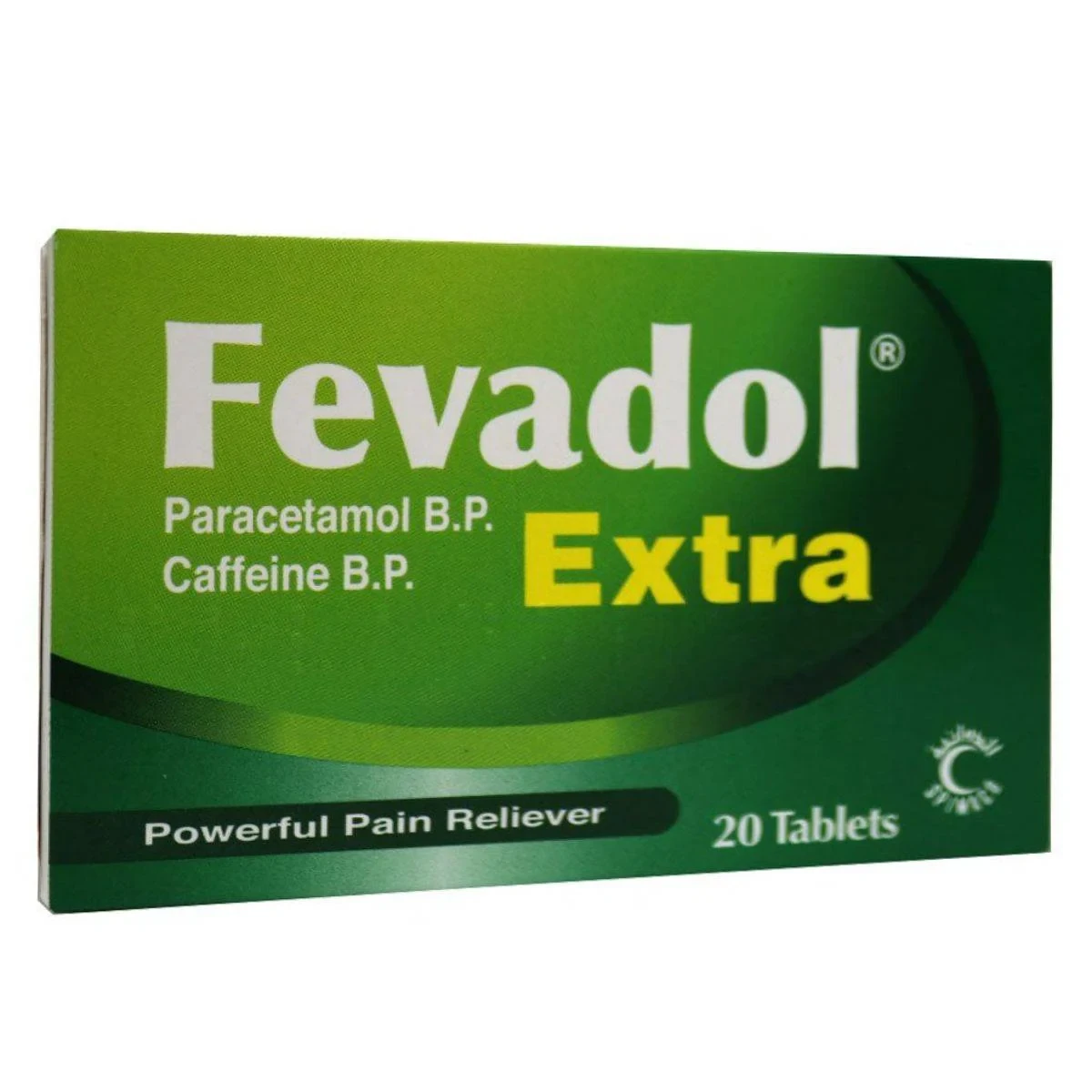 Fevadol Extra 500mg/65mg 20 Tablets
