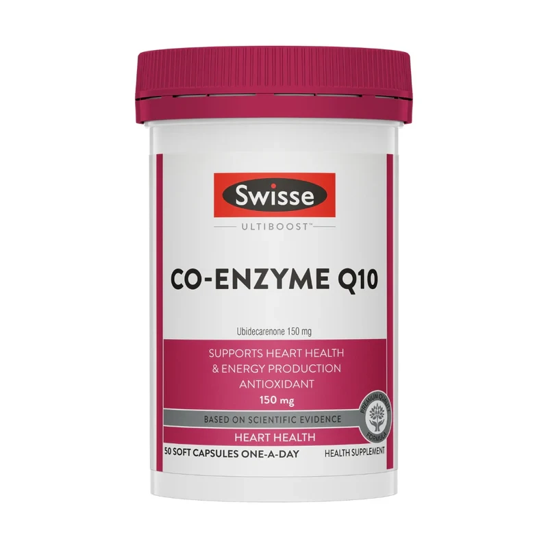 Swisse Ultiboost Coenzyme Q10 50 Capsules