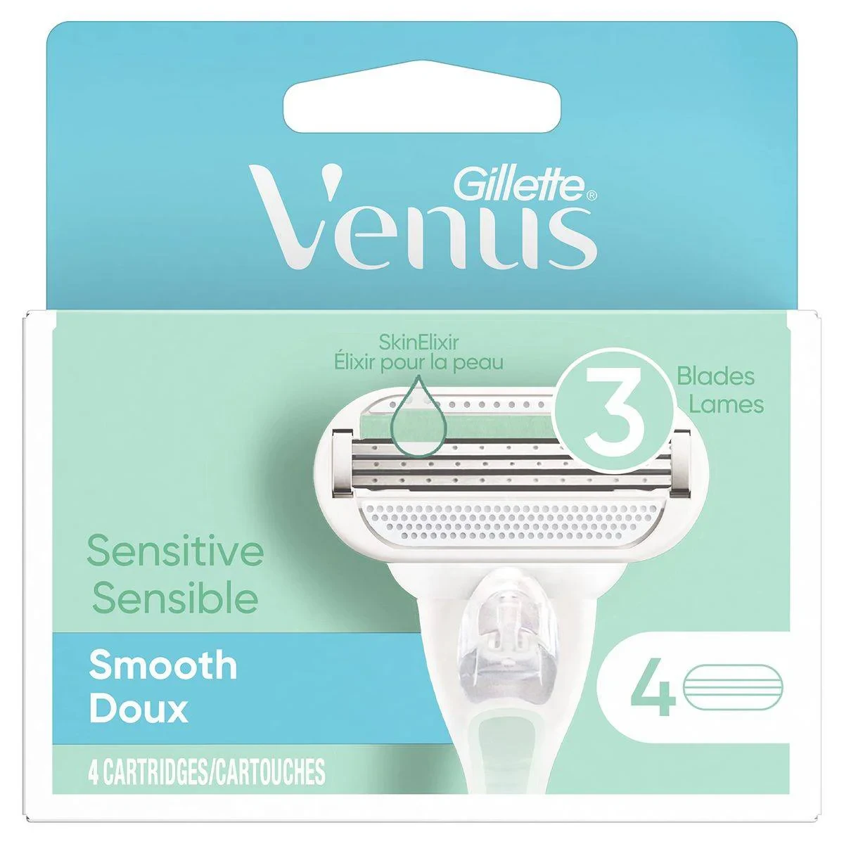 Venus Blades Smooth Sensitive 4 Refills