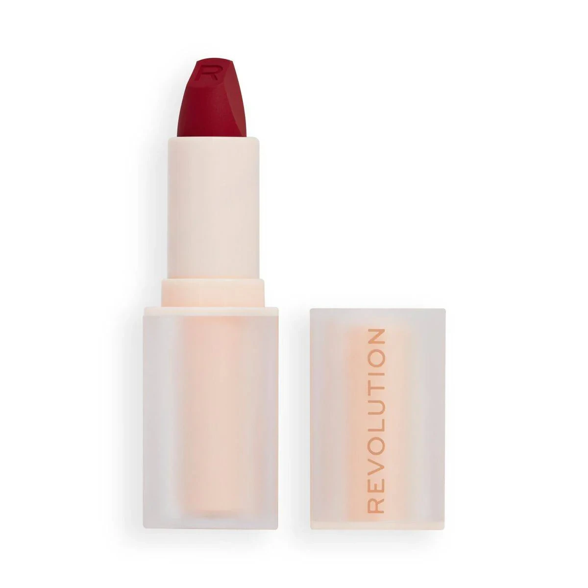Revolution Makeup Lip Allure Soft Satin Lipstick CEO Brick Red 3.2g