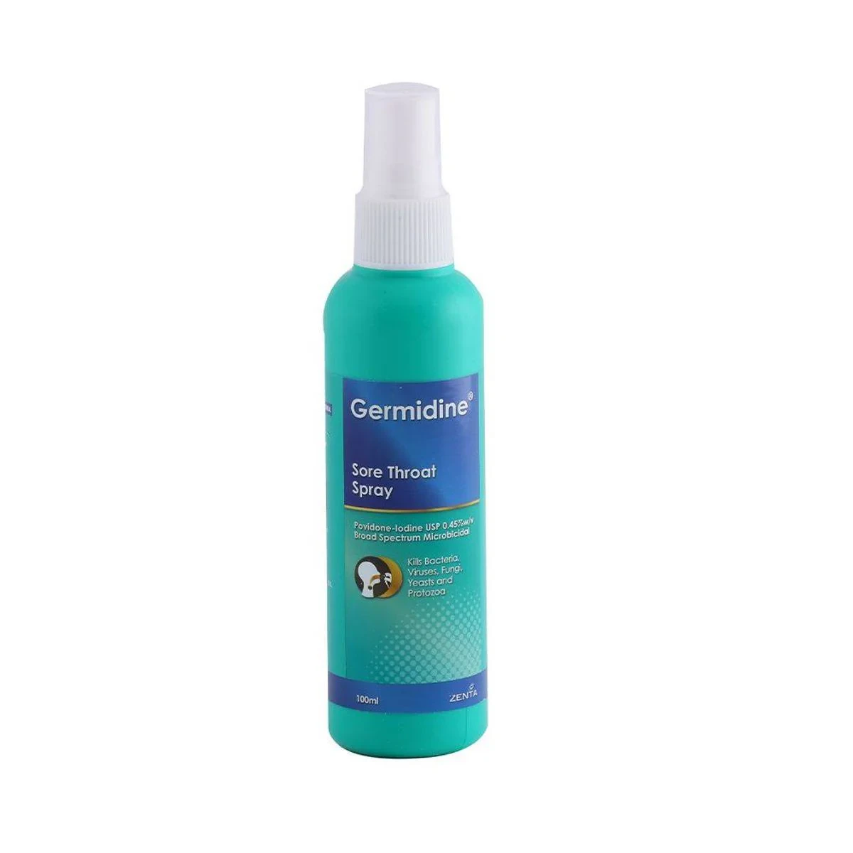 Germidine Sore Throat Solution Spray 100ml
