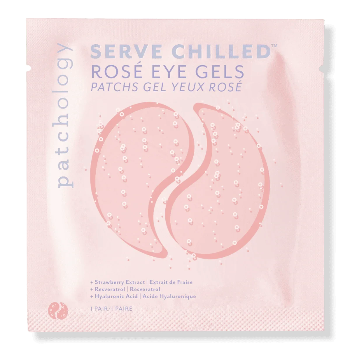 Patchology Serve Chilled Rose Eye Gel 1 Pair