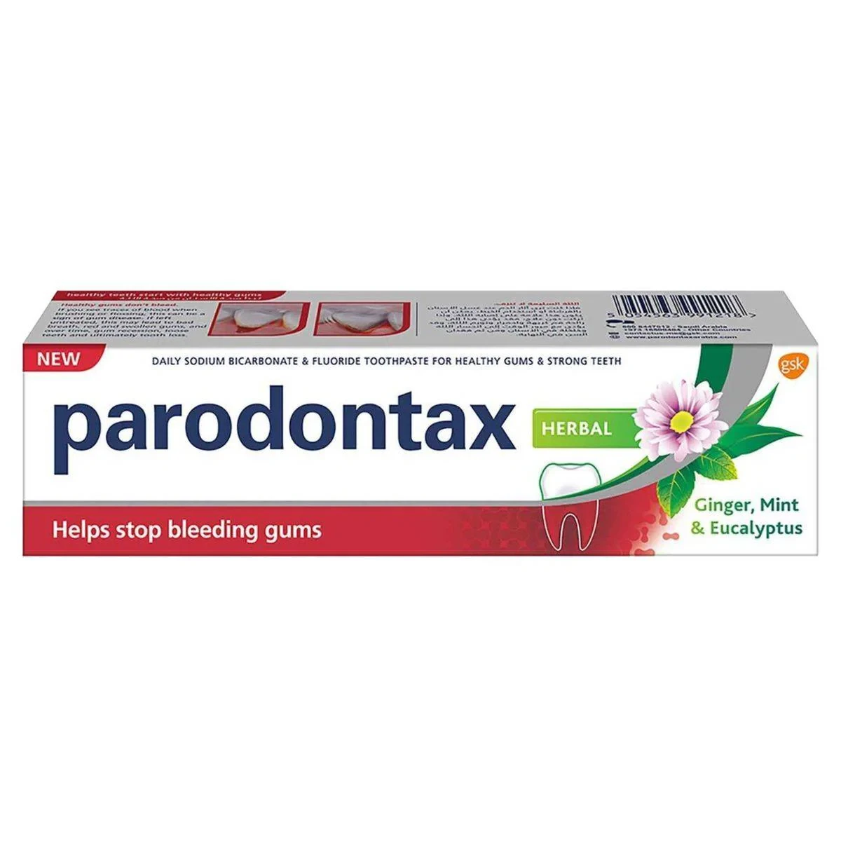 Parodontax Toothpaste Herbal Gin Mint 75ml